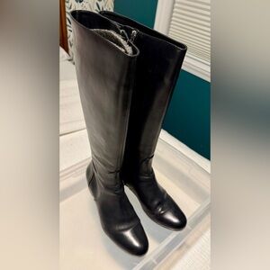 Duo Boots/Ted & Muffy Leather Wide Calf Artemis Boots